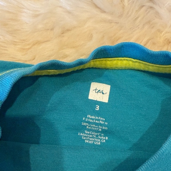 Tea Collection Orca Whale Shirt 3T - Picture 4 of 5